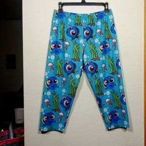 Rainbow Rules Unique cropped stretch pant Kids Size: XL